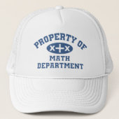Math Departmentのプロパティ キャップ (正面)