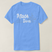 Math Diva Math先生s先生svg先生チーム Tシャツ (デザイン正面)