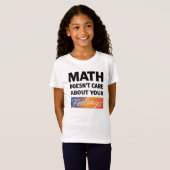 Math Does 気に Girls Shirt Tシャツ (正面フル)