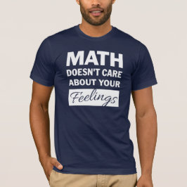 Math Does 気に White文字Mens Shirt Tシャツ