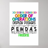 Math For High School display Poster ポスター (正面)