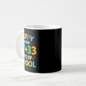 Math Formula 100 Days Of School Funny Math Teacher コーヒーマグカップ (正面左)