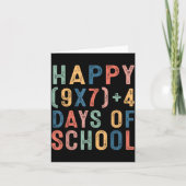 Math Formula 67 Days Of School Funny Math Teacher  カード (正面)