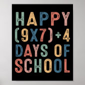 Math Formula 67 Days Of School Funny Math Teacher  ポスター (正面)