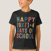 Math Formula 67 Days Of School Funny Math Teacher Tシャツ (正面)