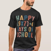 Math Formula 67 Days Of School Funny Math Teacher Tシャツ (正面)