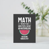 Math. Funny Math Sarcasm Quote Gift サンキューカード (スタンド正面)