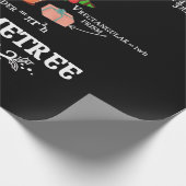 Math Geometry Christmas Tree Geometree Teacher ラッピングペーパー (角)