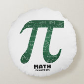 Math I Hate It – 科学引用文 ラウンドクッション (裏面)