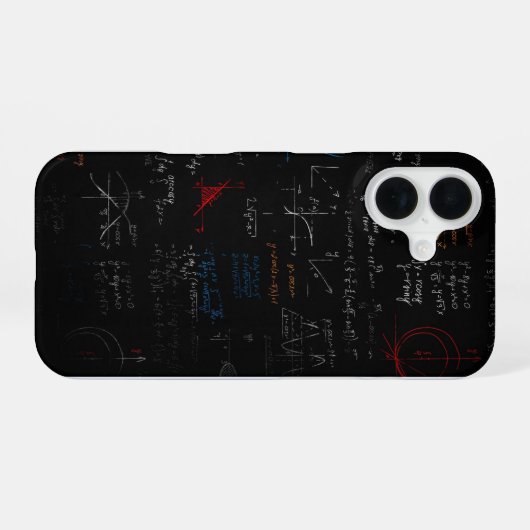 Math iPhone 16ケース (裏面横)