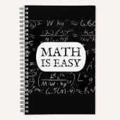MATH IS簡単 ノートブック (正面)