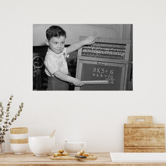 Math Is簡単 ポスター (キッチン)