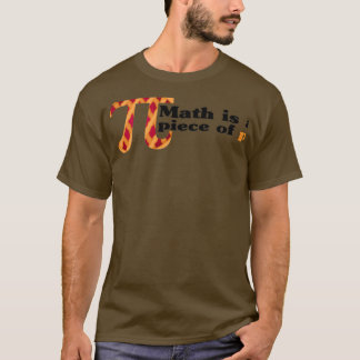 Math is a Piece of Pi Cake Funny Pi Day Tシャツ