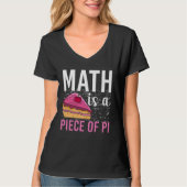 Math Is A Piece Of Pi Tシャツ (正面)