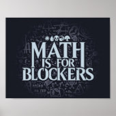 Math is for Blockers Artifact Edition ポスター (正面)