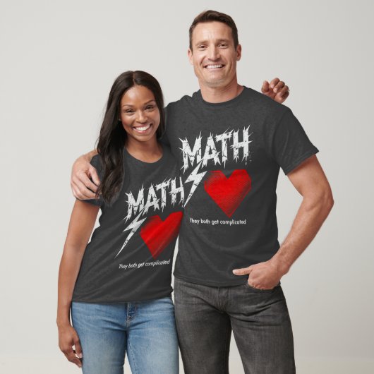 Math Is Like Love Graphic Tee Tシャツ (ユニセックス)