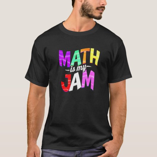Math is my Jam – 数学先生Premium Tシャツ (正面)
