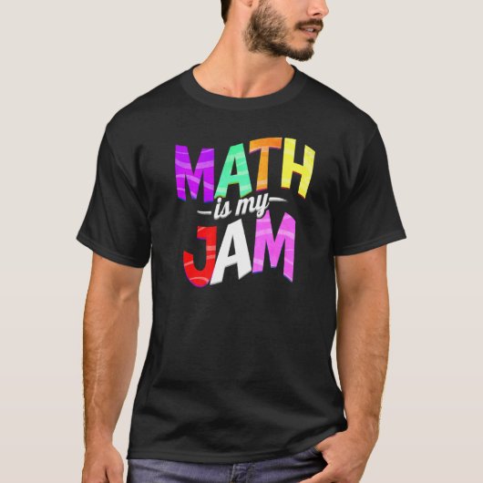 Math is my Jam – 数学先生Premium Tシャツ (正面)