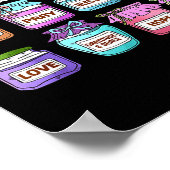 Math Is My Jam And Im Here To Spread It Funny Math ポスター (角)