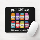 Math Is My Jam And Im Here To Spread It Funny Math マウスパッド (マウス)