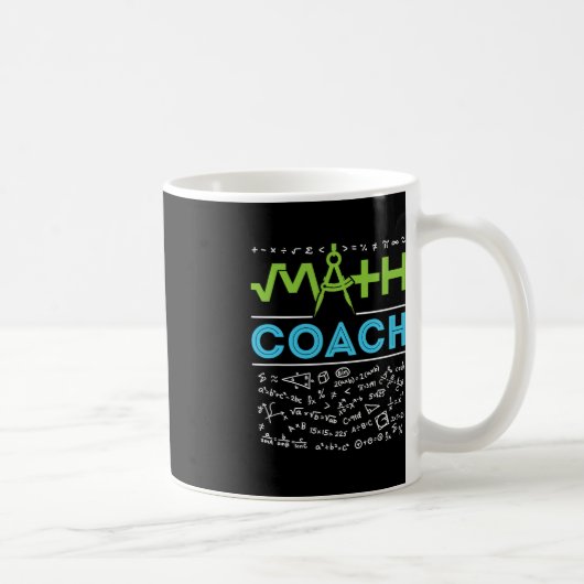 Math is My Jam First Day新学期教え Math コーヒーマグカップ (右)