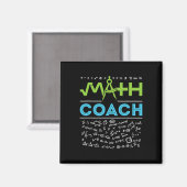 Math is My Jam First Day新学期教え Math マグネット (正面/裏面)