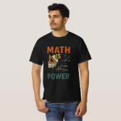 Math is Power Tシャツ (正面フル)