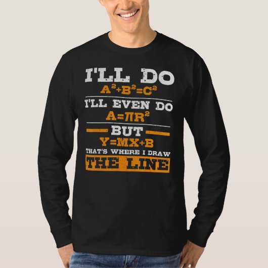 Math Iu2019ll Do Iu2019llでもThatu2019s W Tシャツ (正面)