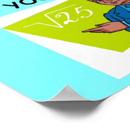 math joke ポスター (角)