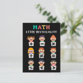 Math keeps you balanced ポストカード (スタンド正面)