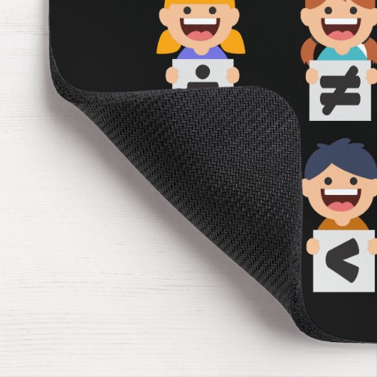 Math keeps you balanced マウスパッド (コーナー)