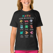 Math keeps you balanced tシャツ (正面)