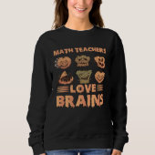 Math Loves Brain スウェットシャツ (正面)