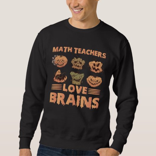 Math Loves Brain スウェットシャツ (正面)