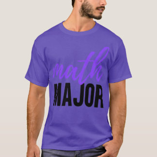 MATH MAJOR Tシャツ
