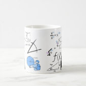 Math matters mug コーヒーマグカップ (中央)