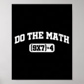 Math Meme, Math 67 Meme, Funny Six Seven Teacher S ポスター (正面)