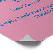 Math Mindsetsポスター – 深く理解 ポスター (角)