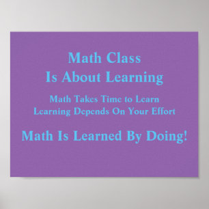 Math Mindsetsポスタ学ー – by Do ポスター