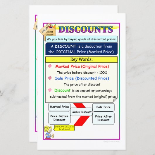 Math Notesの割引 (正面/裏面)