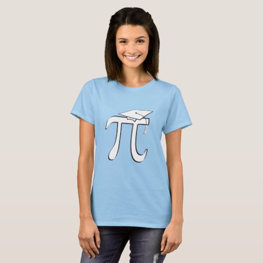 Math Pi Graduate © T-Shirt Tシャツ (正面フル)