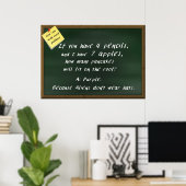 Math Poster - How I See Math Word Problems ポスター (ホームオフィス)