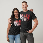 Math Powerの装飾 Tシャツ (ユニセックス)