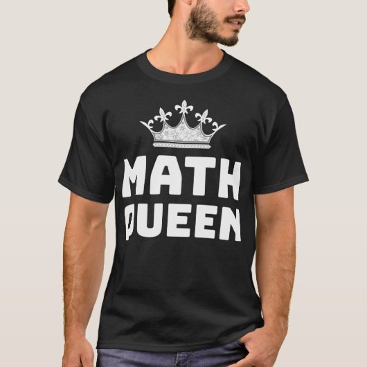 Math Queen pony kiddinx  Tシャツ (正面)