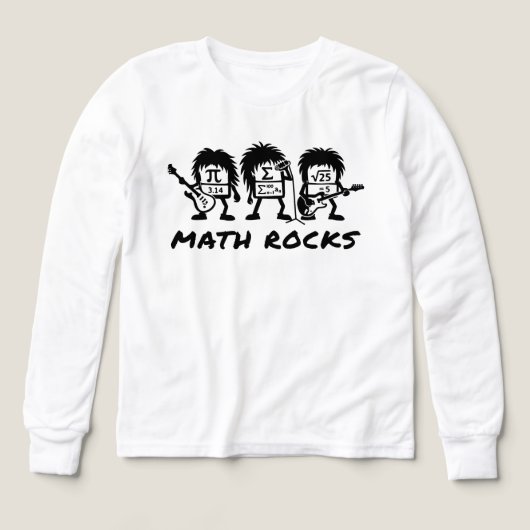 Math Rocks Academic Rock Band Humor (デザイン正面)