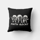 Math Rocks Academic Rock Band Humor クッション (裏面)
