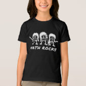 Math Rocks Academic Rock Band Humor トライブレンドＴシャツ (正面)