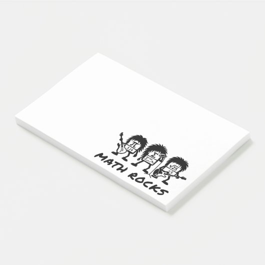 Math Rocks Academic Rock Band Humor ポストイット (アングル)