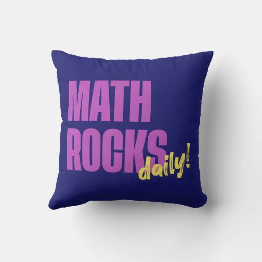 Math Rocks Daily クッション (裏面)
