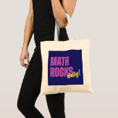 Math Rocks Daily トートバッグ (正面(商品))